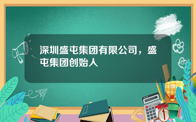 深圳盛屯集团有限公司，盛屯集团创始人